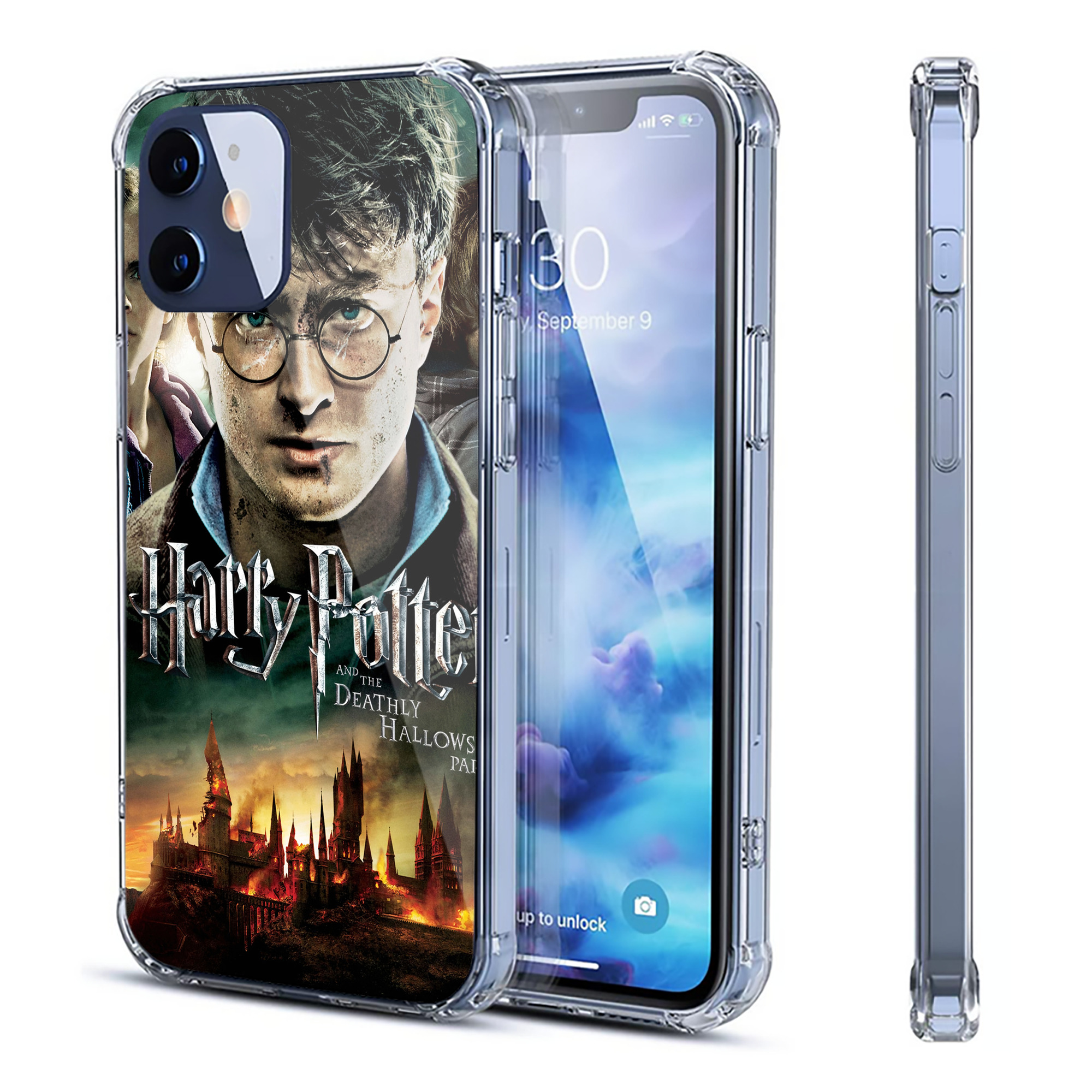（画像用） Harry Potter ハリー・ポッターシリーズ 【iPhone 12シリーズ対応】透明スマホケース（クリアソフトケース）